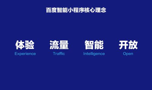 优质内容平台涌入百度智能小程序